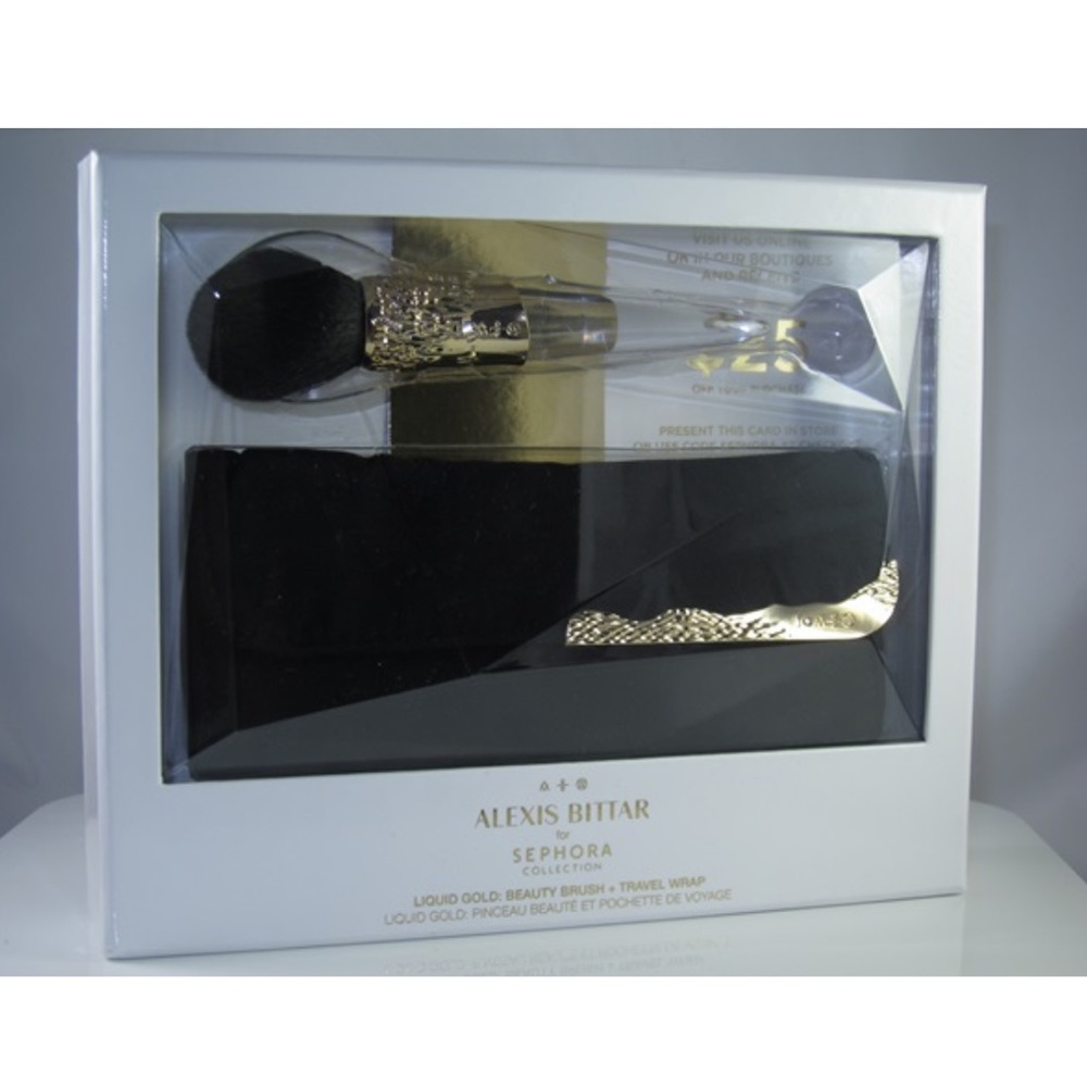 Alexis Bittar makeup brush set